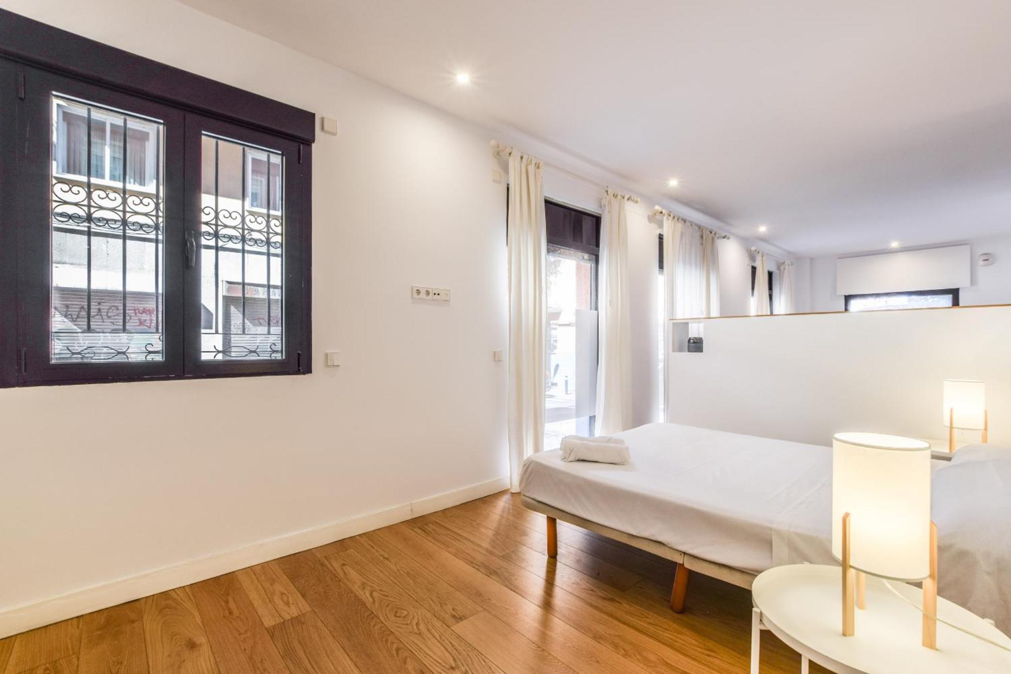 Loft Exclusivo Reformado De Diseno Alquiler Temporal Appartement Madrid Buitenkant foto