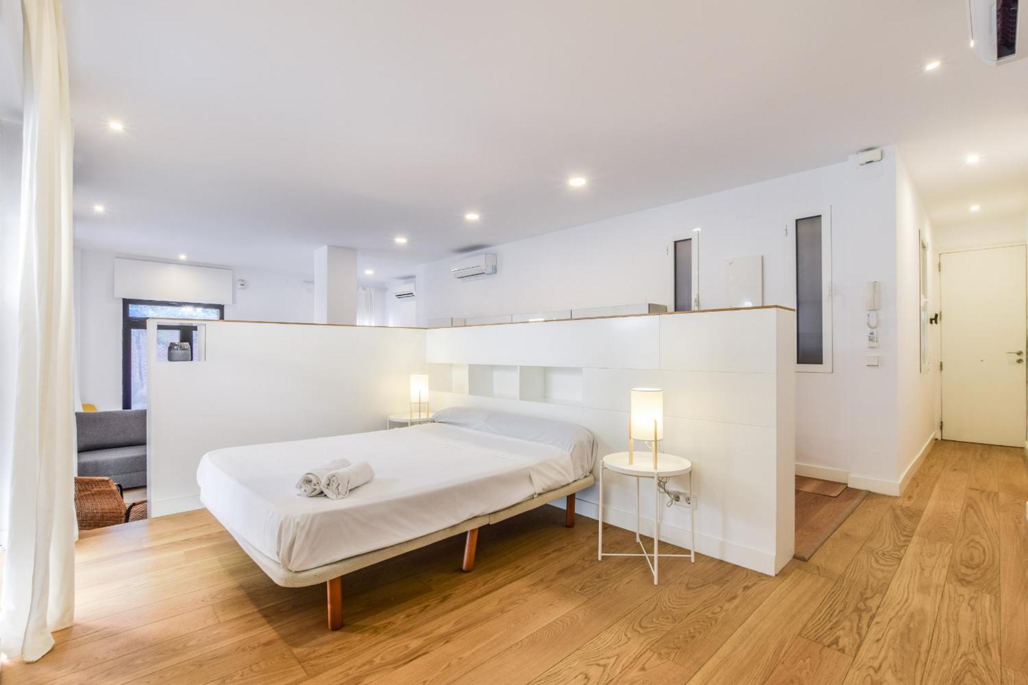 Loft Exclusivo Reformado De Diseno Alquiler Temporal Appartement Madrid Buitenkant foto