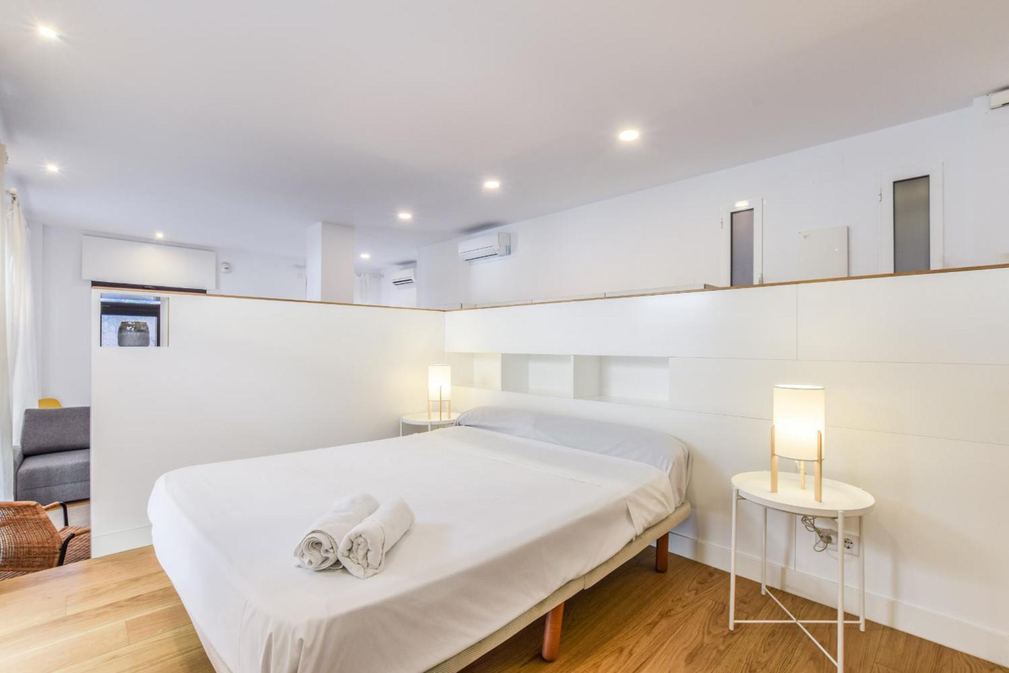 Loft Exclusivo Reformado De Diseno Alquiler Temporal Appartement Madrid Buitenkant foto