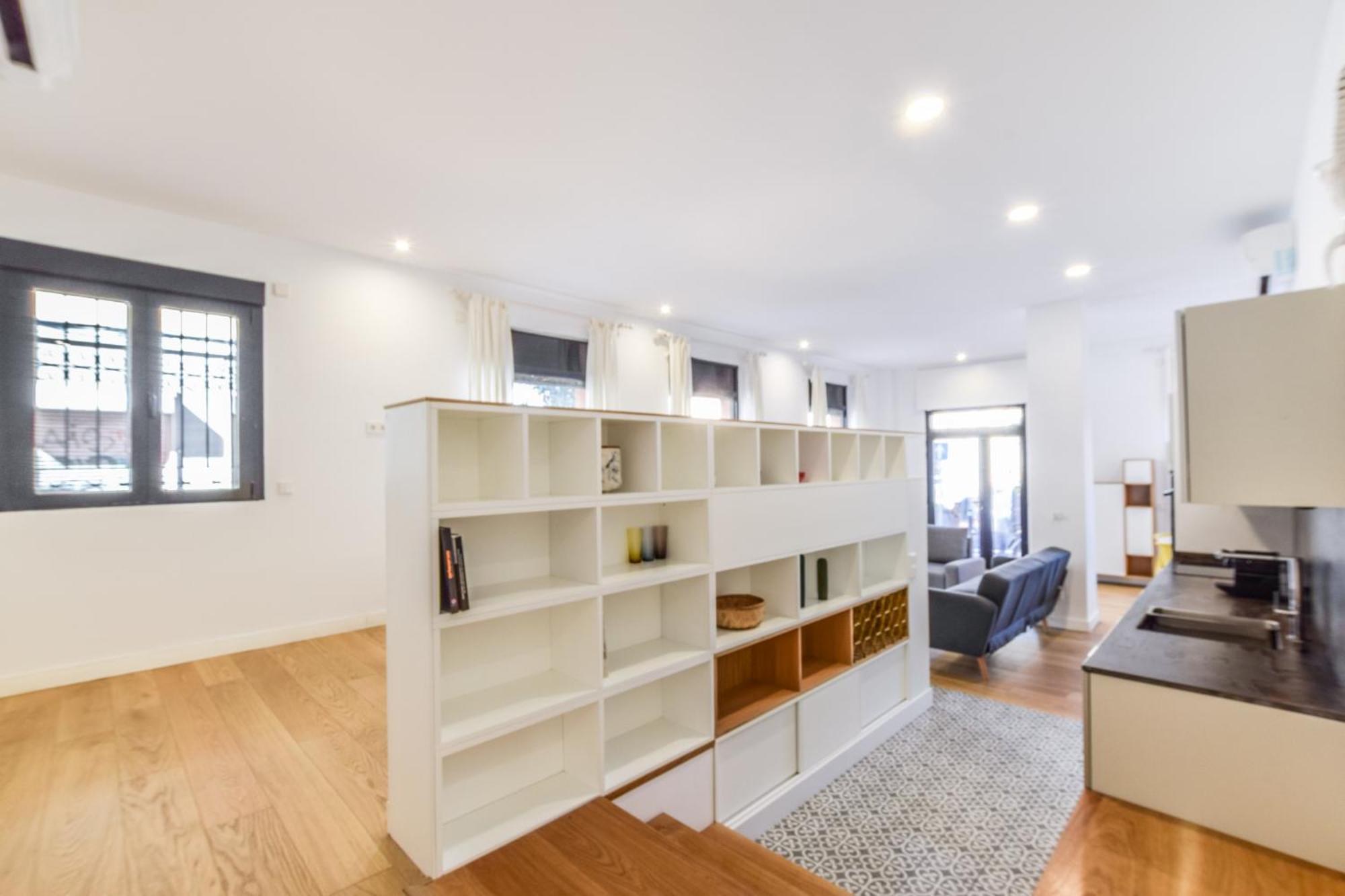 Loft Exclusivo Reformado De Diseno Alquiler Temporal Appartement Madrid Buitenkant foto