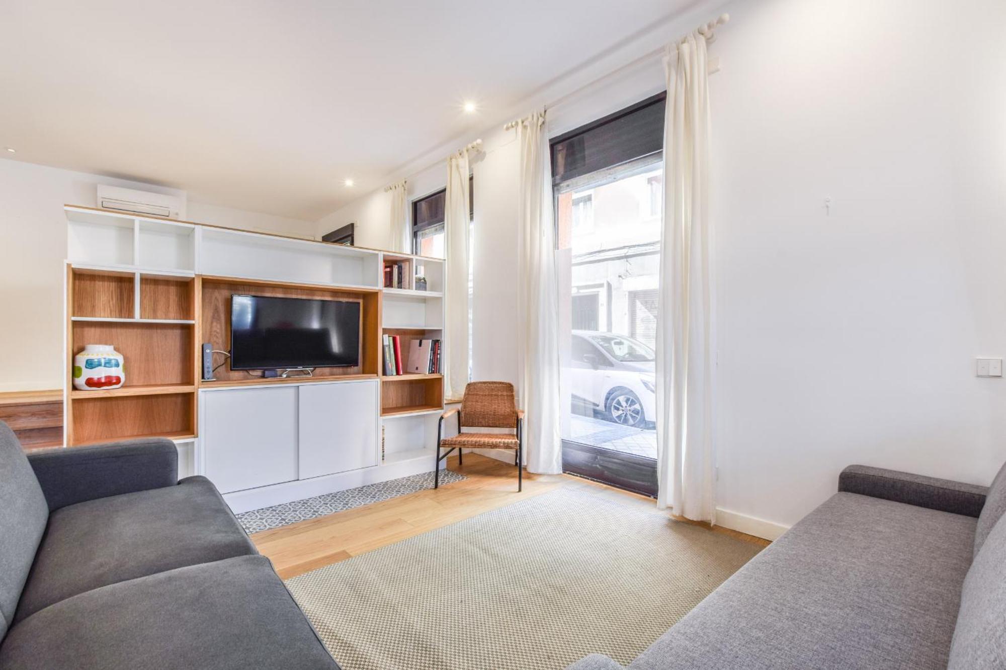 Loft Exclusivo Reformado De Diseno Alquiler Temporal Appartement Madrid Buitenkant foto